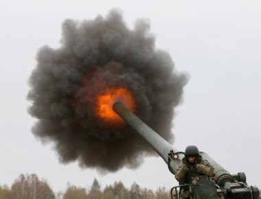 To Πυροβολικό της Ουκρανίας σε δράση (βίντεο)